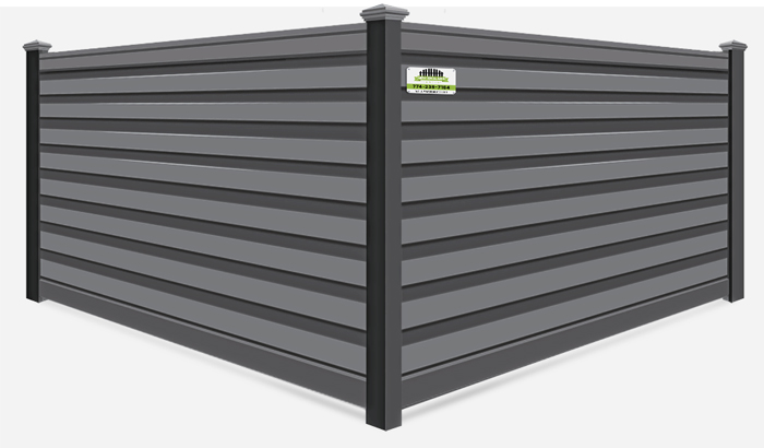 Winchester Horizontal Trex composite fence contractor in Southborough MA