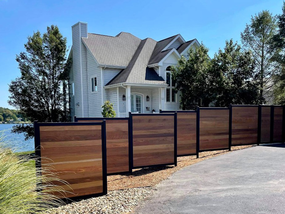 Southborough MA Mixed Material fence contractor in the Southborough MA area.