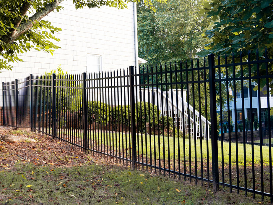 Southborough MA Wrought Iron fence installation for the Southborough MA area.