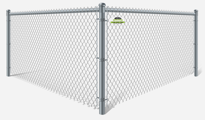 Galvanized chain link fence contractor in Southborough MA