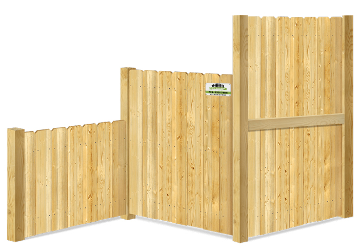 Wood fence height options Southborough MA
